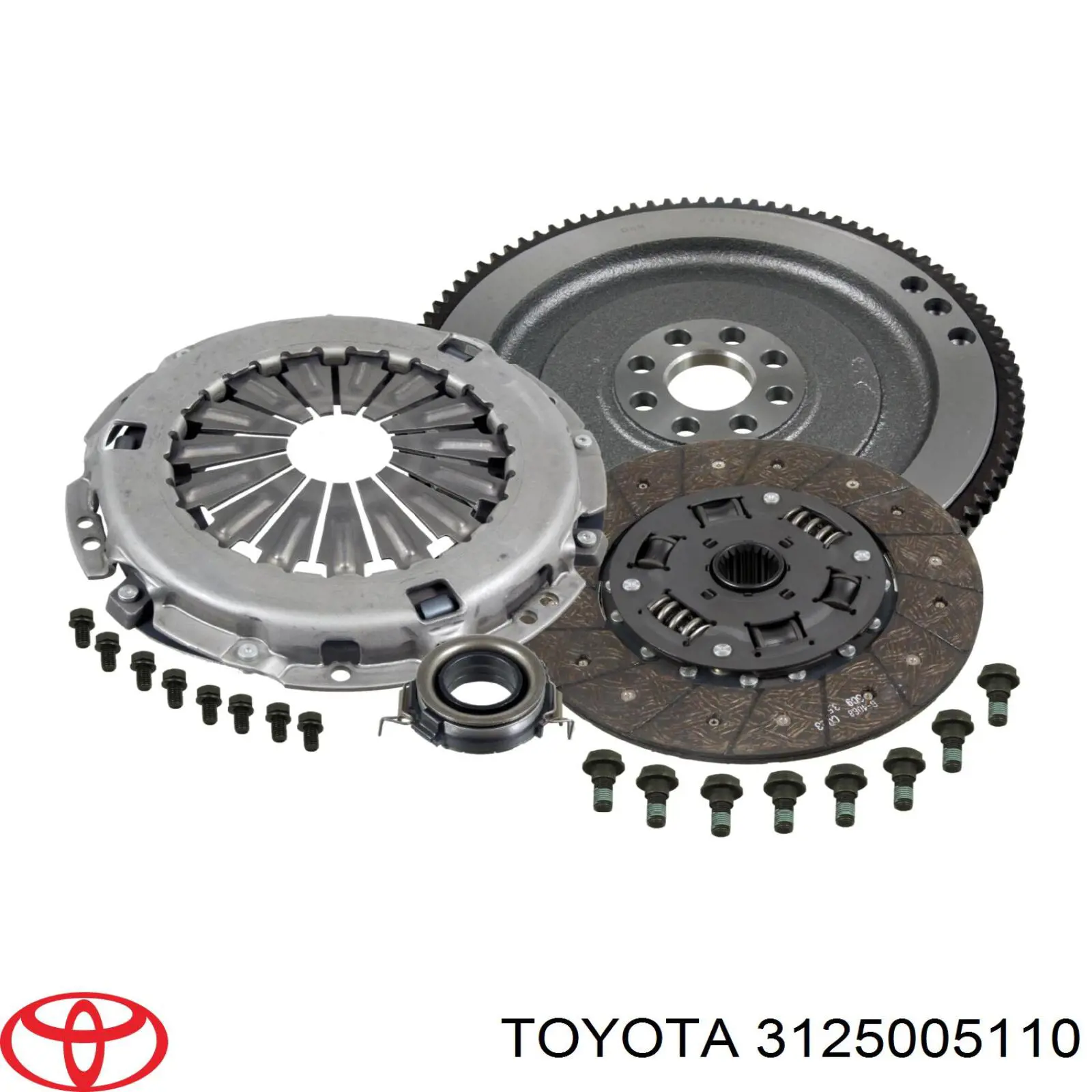 Купить 3125005110 Toyota Диск сцепления