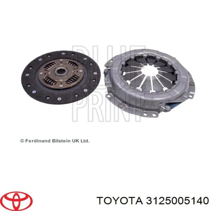 Диск сцепления Toyota 3125005140 цена, от 62.16 USD