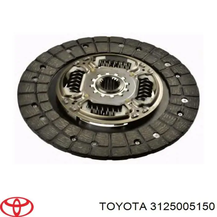 3125005150 Toyota disco de embraiagem