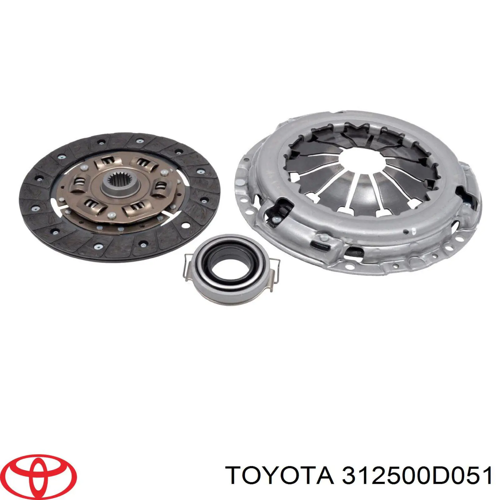 Диск сцепления Toyota 312500D051 цена, от 78.07 USD