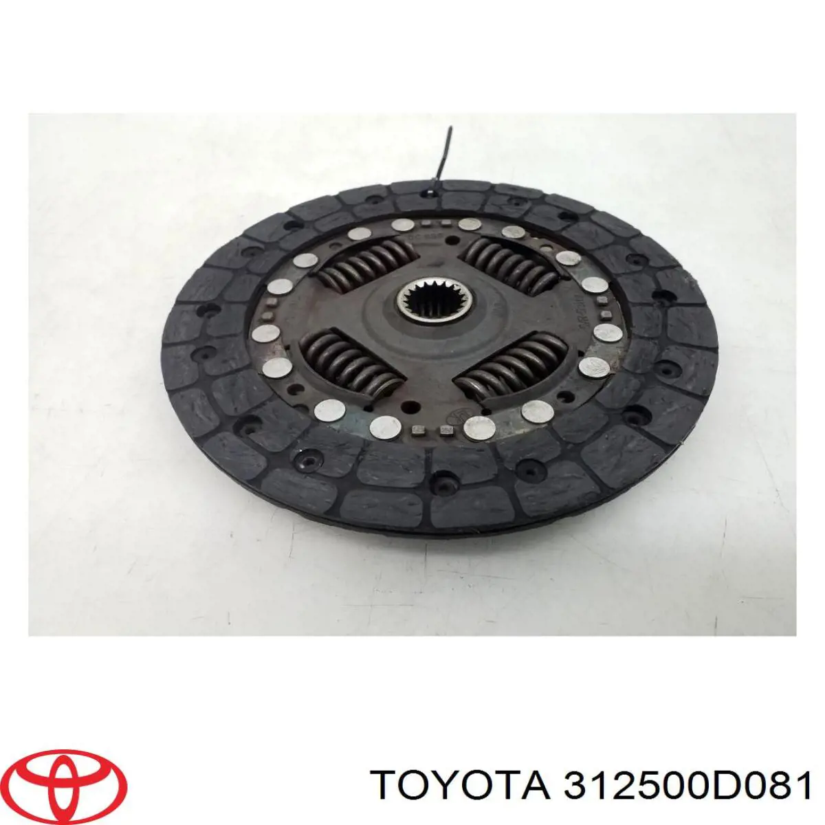 312500D081 Toyota диск сцепления