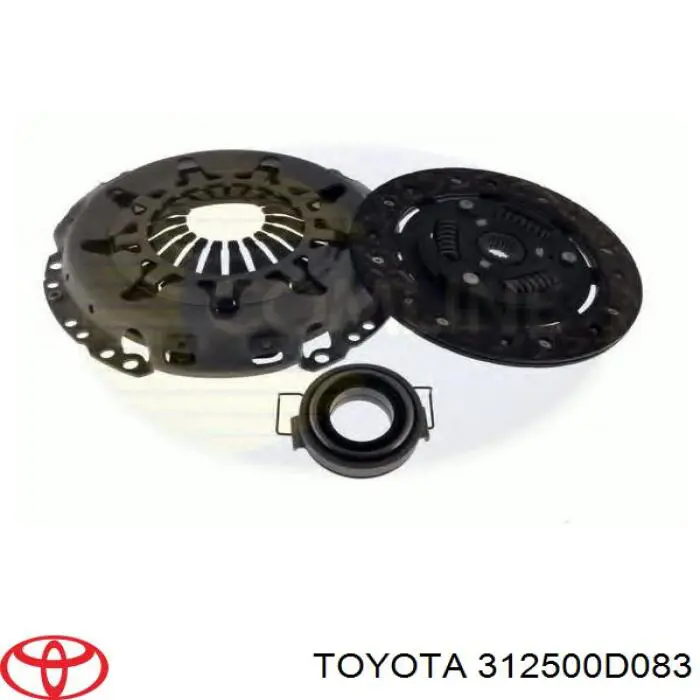 312500D083 Toyota диск сцепления