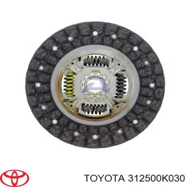 312500K030 Toyota диск сцепления