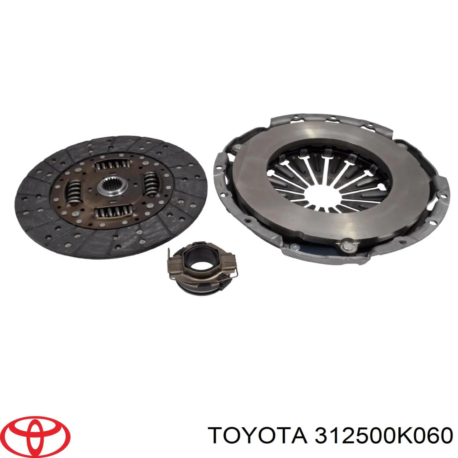 Диск сцепления 312500K060 Toyota