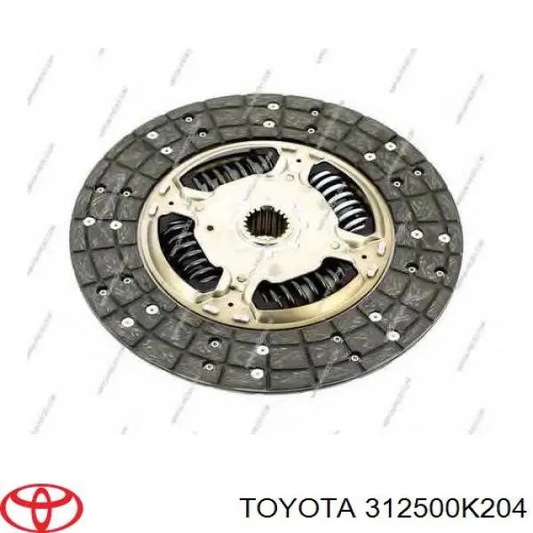 Диск сцепления Toyota 312500K204 цена, от 81.54 USD