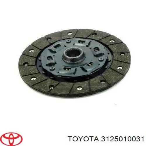 Диск сцепления 3125010063 Toyota