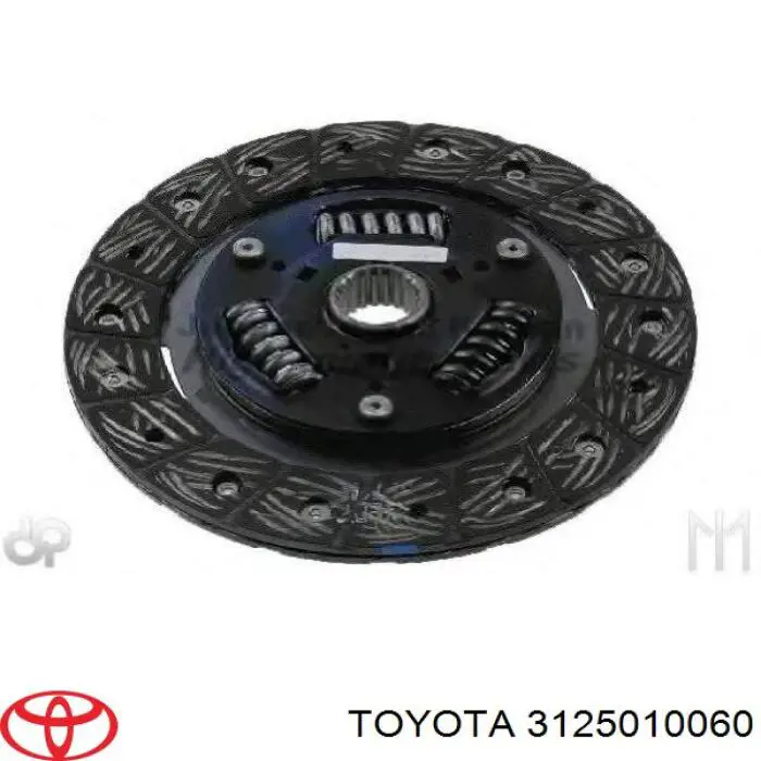 3125010061 Toyota диск сцепления