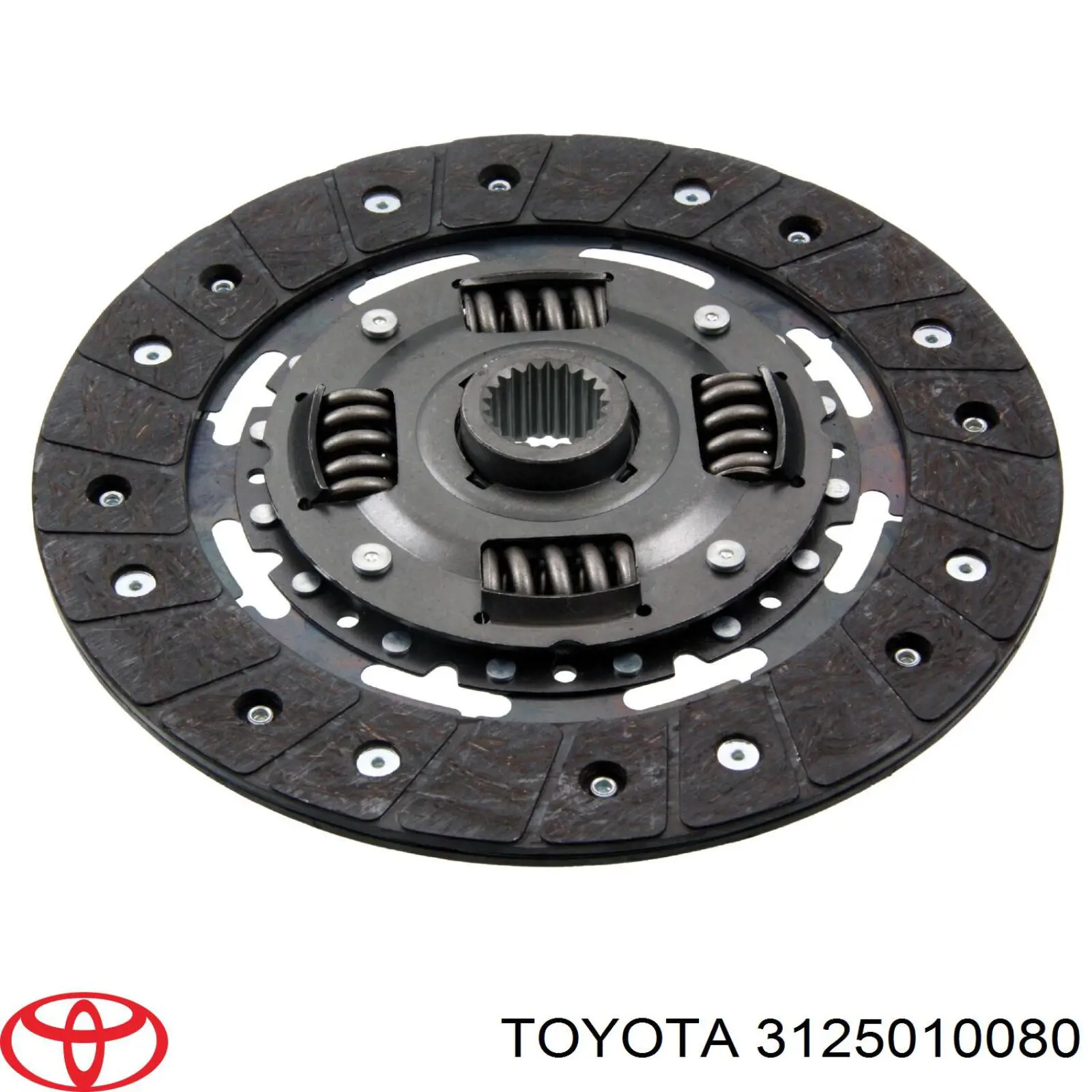 Диск сцепления 3125010080 Toyota