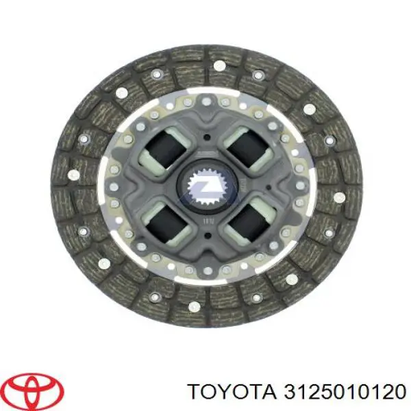 3125010120 Toyota диск сцепления