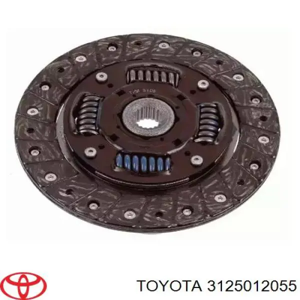 Диск сцепления 3125012055 Toyota