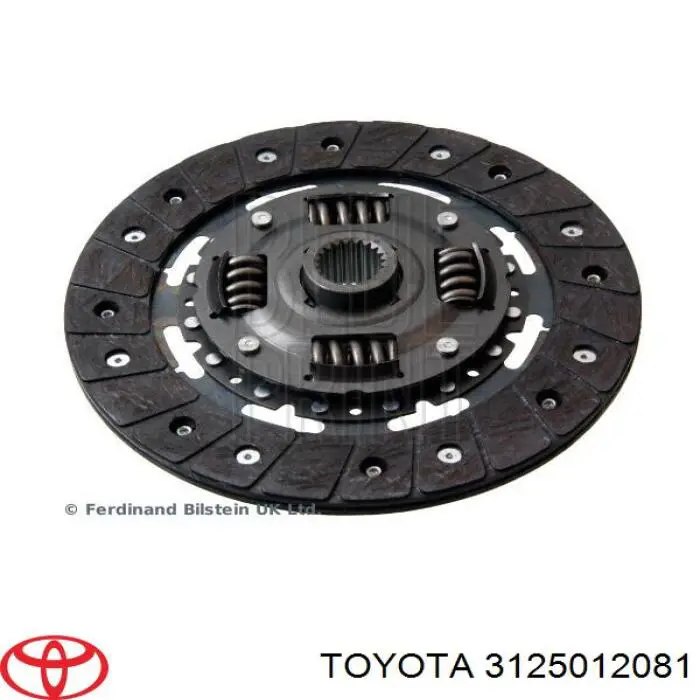 Купить 3125012081 Toyota Диск сцепления