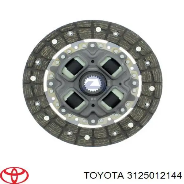 3125012144 Toyota диск сцепления