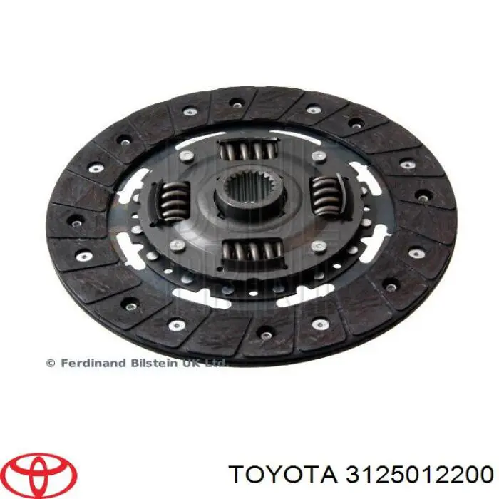 Диск сцепления Toyota 3125012200 цена, от 30.62 USD
