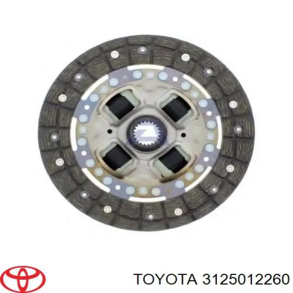 Диск сцепления Toyota 3125012260 цена, от 44.78 USD
