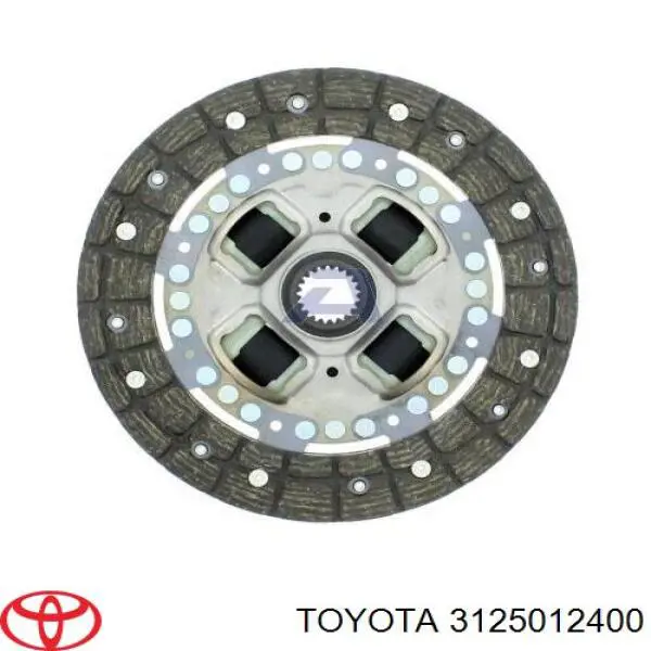 3125012400 Toyota диск сцепления