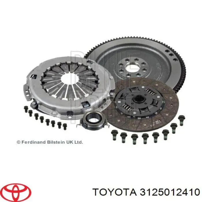 3125012410 Toyota диск сцепления