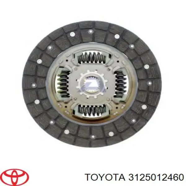 3125012460 Toyota диск сцепления