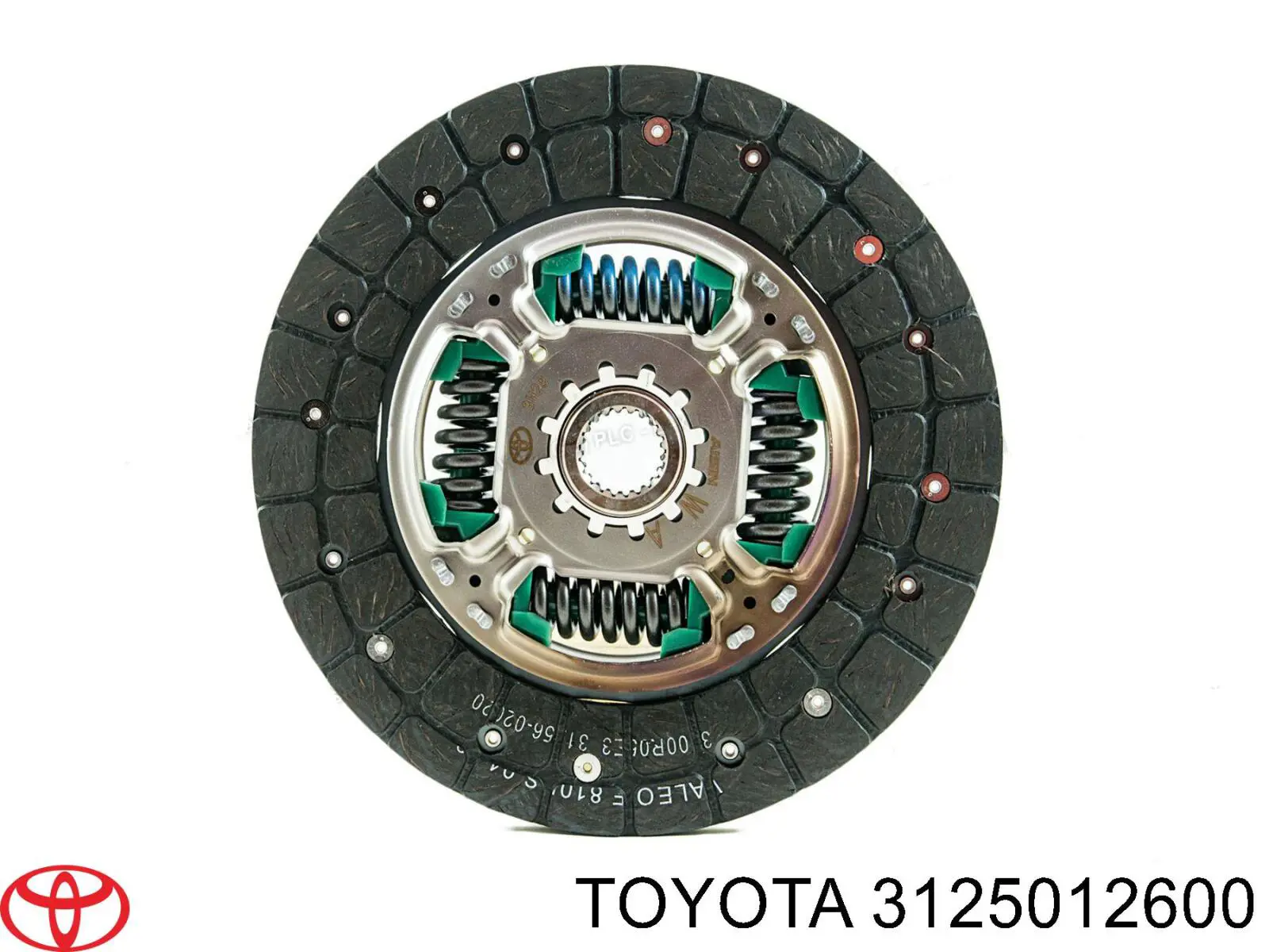 3125012600 Toyota диск сцепления