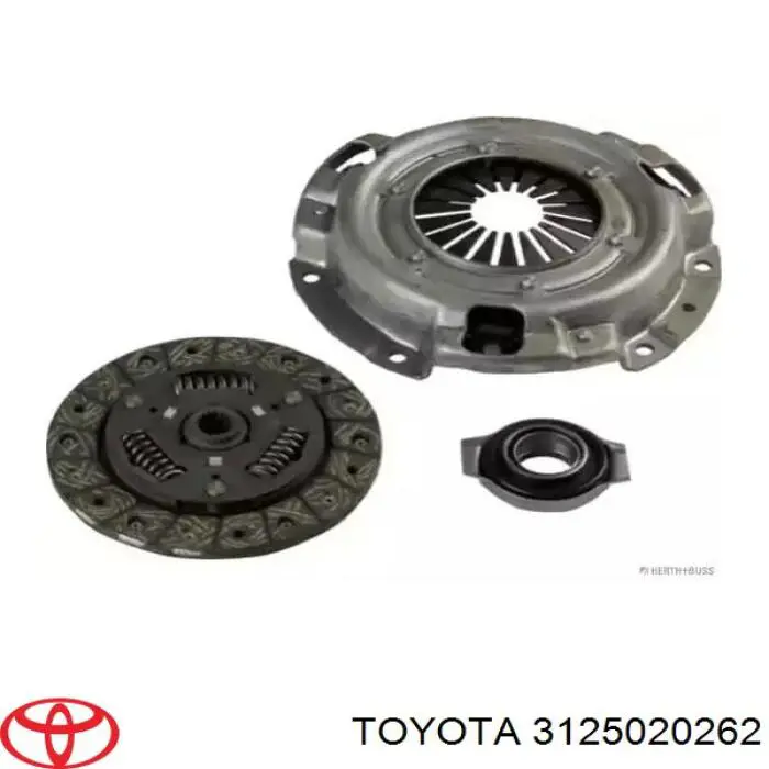 3125020262 Toyota диск сцепления