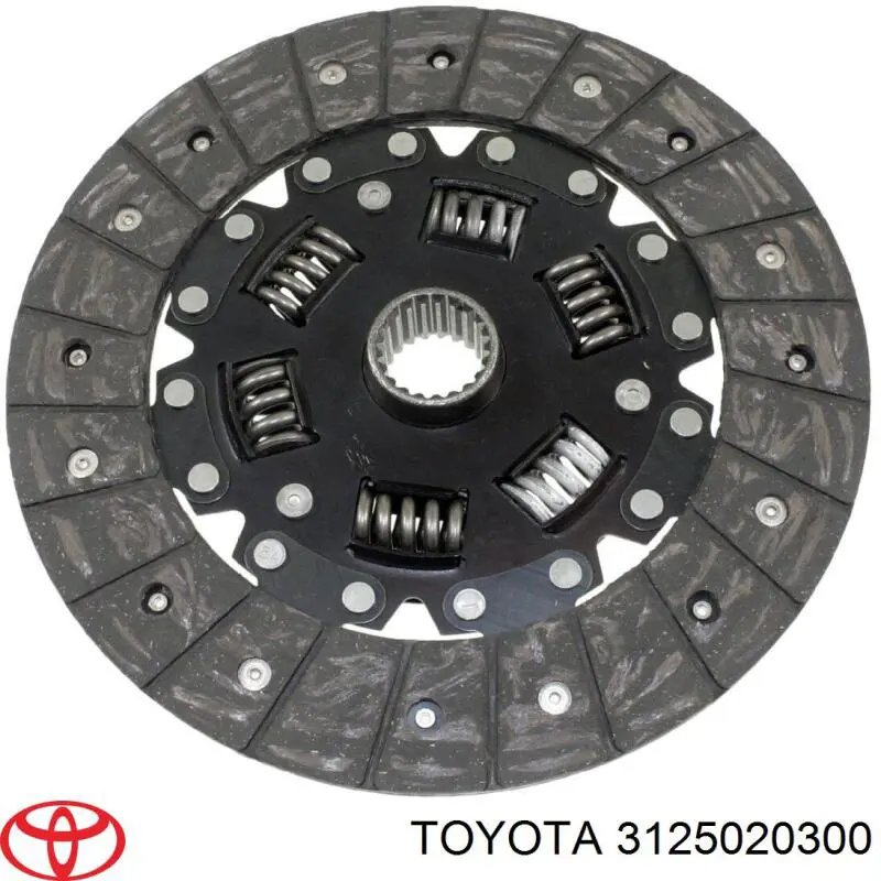 Диск сцепления 3125020300 Toyota