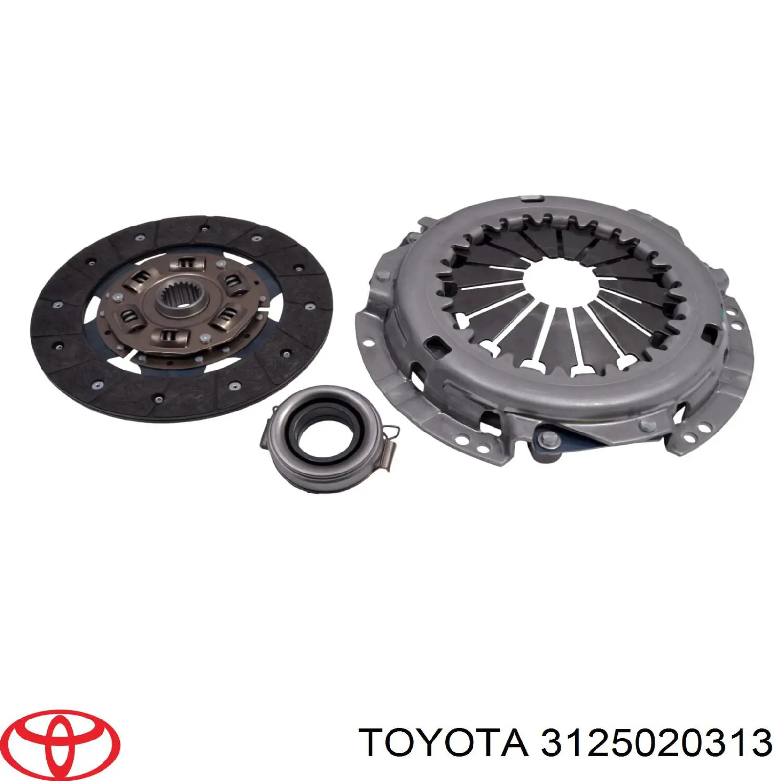 Диск сцепления 3125020313 Toyota