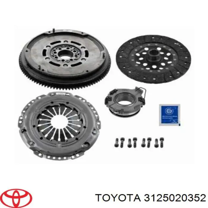 Диск сцепления Toyota 3125020352