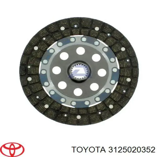 Купить 3125020352 Toyota Диск сцепления