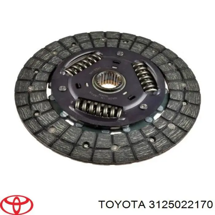 Диск сцепления 3125022170 Toyota