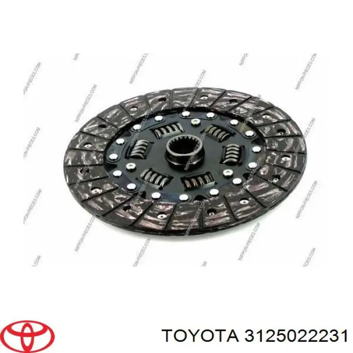Диск сцепления Toyota 3125022231 цена, от 32.32 USD