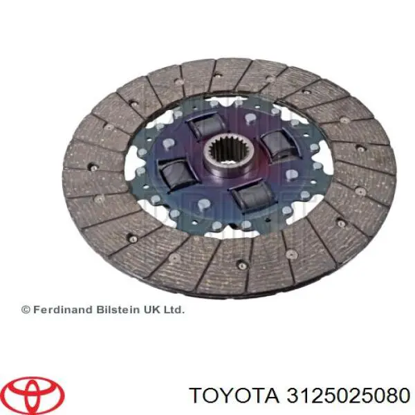 Диск сцепления 3125025080 Toyota