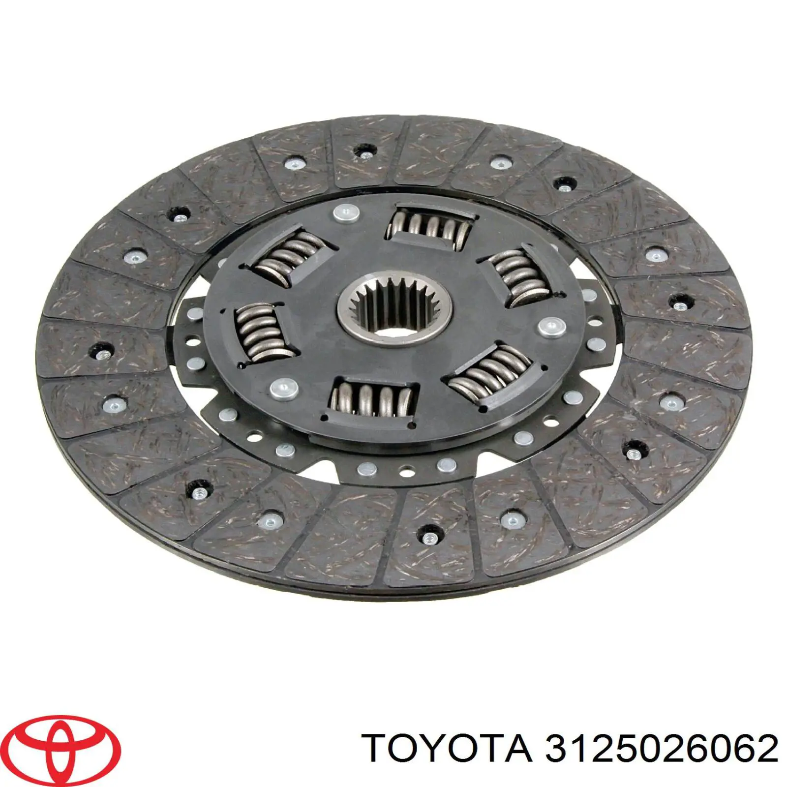 Диск сцепления 3125026062 Toyota