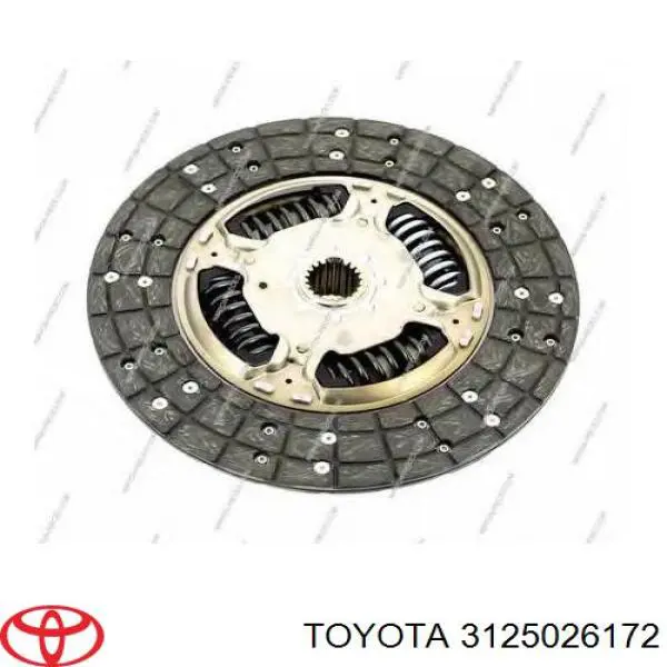 Купить 3125026172 Toyota Диск сцепления