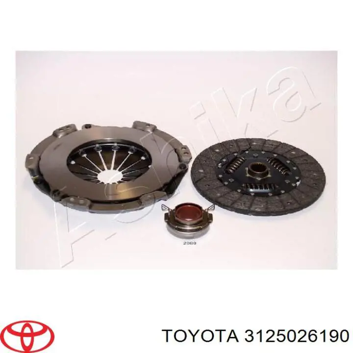 3125026190 Toyota диск сцепления