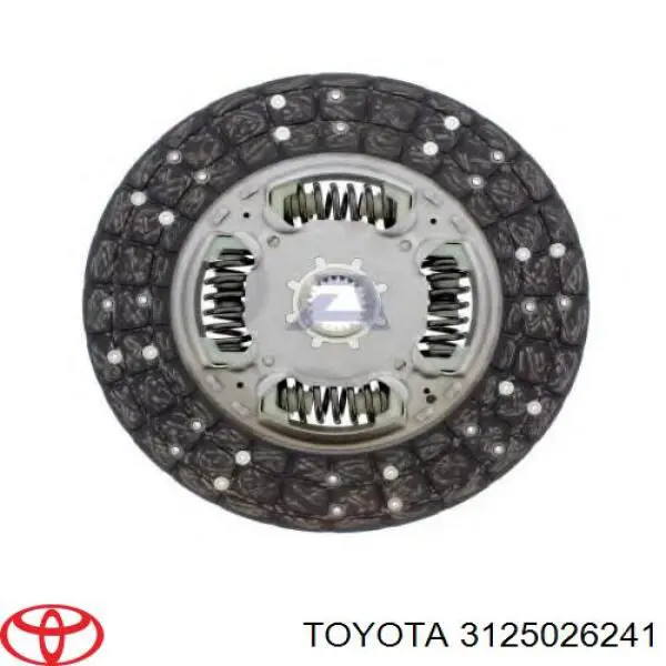 3125026241 Toyota диск сцепления