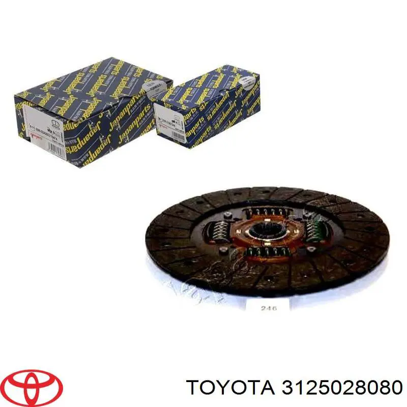 3125028080 Toyota диск сцепления