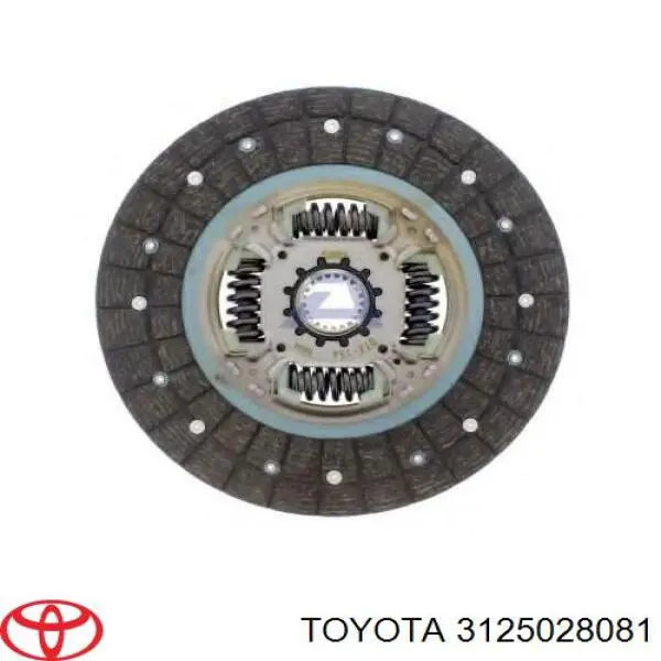 3125028081 Toyota диск сцепления