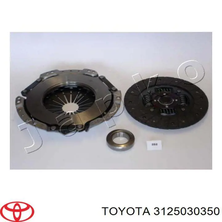 3125030350 Toyota диск сцепления