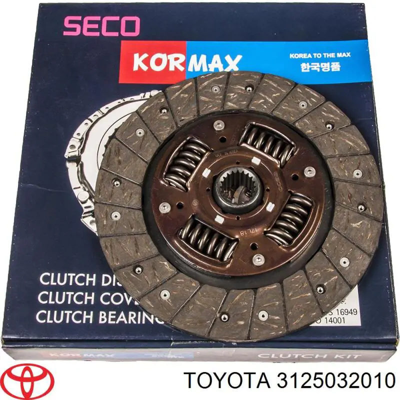 Диск сцепления Toyota 3125032010 цена, от 38.09 USD
