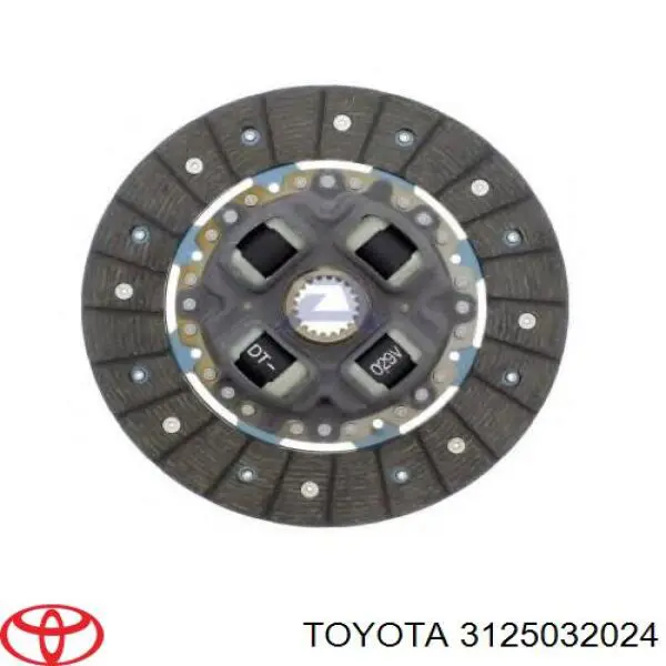 3125032027 Toyota диск сцепления