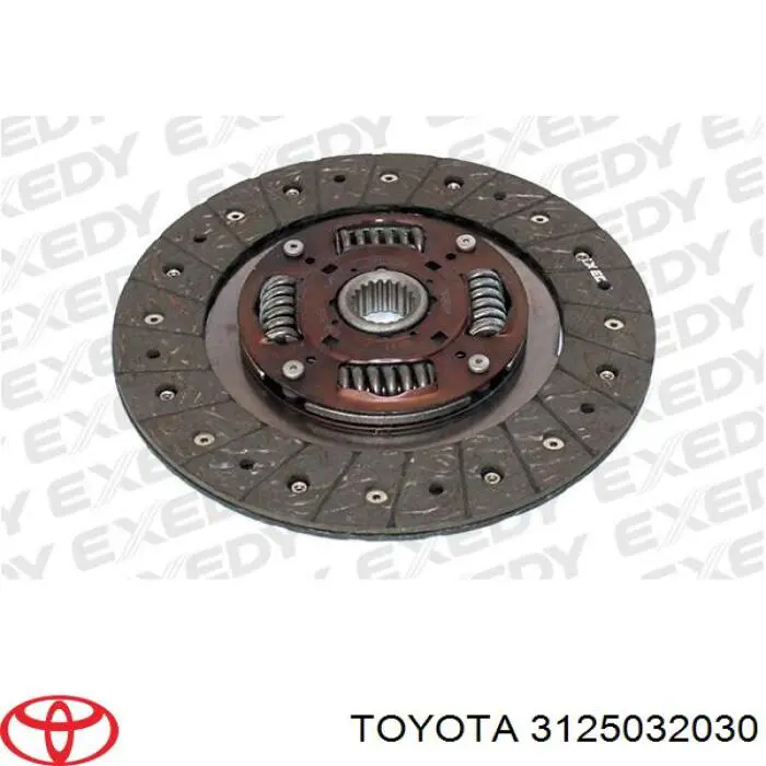Диск сцепления Toyota 3125032030 цена, от 38.01 USD