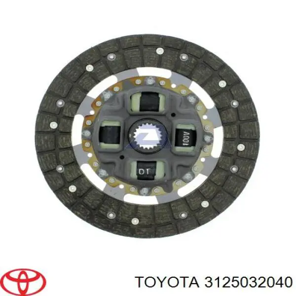 3125032040 Toyota диск сцепления
