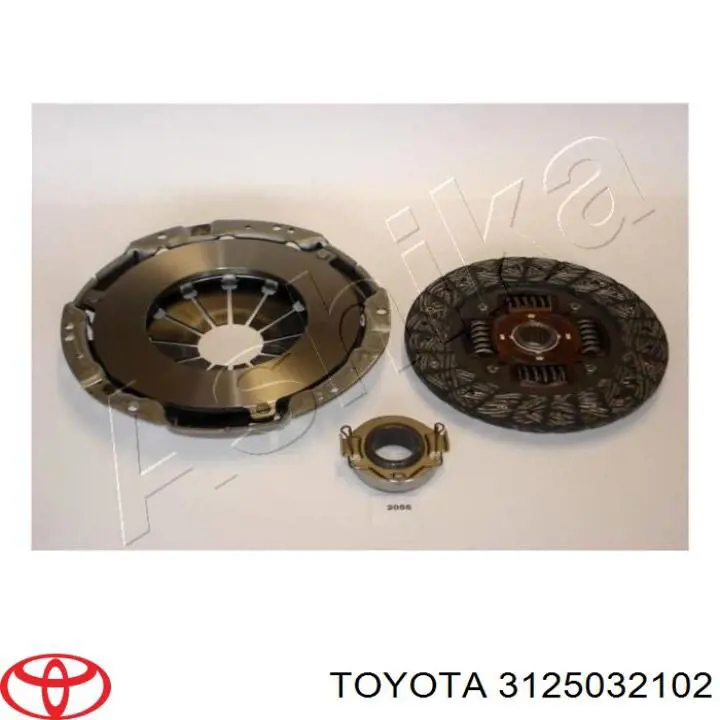 Диск сцепления 3125032102 Toyota