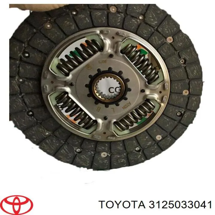 Купить 3125033041 Toyota Диск сцепления