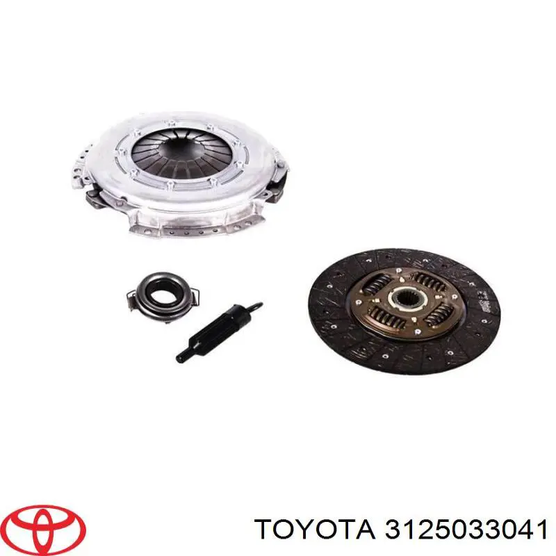 3125033041 Toyota диск сцепления