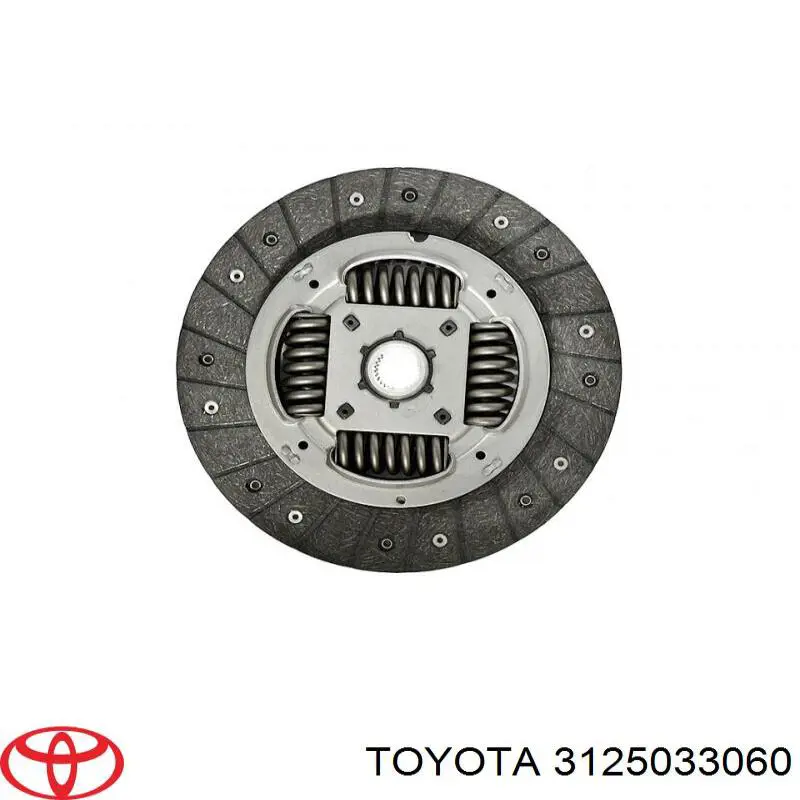 3125033060 Toyota диск сцепления