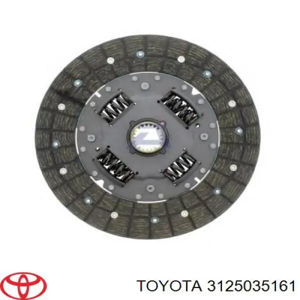 Disco de embrague 3125035161 Toyota