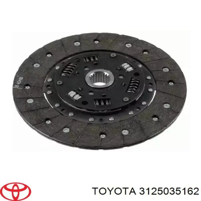 Диск сцепления 3125035162 Toyota