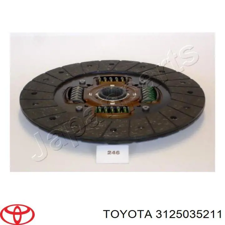 3125035211 Toyota диск сцепления