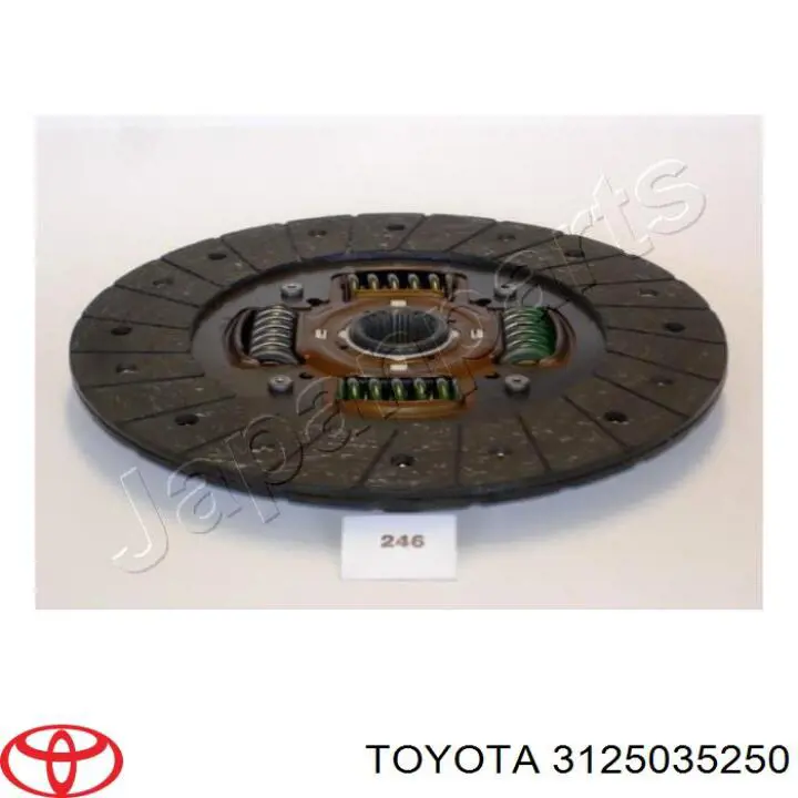 3125035250 Toyota диск сцепления