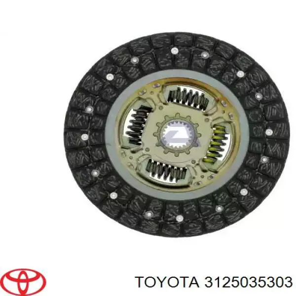 3125035303 Toyota диск сцепления